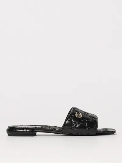 Gucci Flat Sandals Woman Black