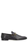 Gucci Jordaan Horsebit Loafer In Black