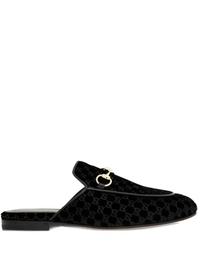 Gucci Flat Shoes In Black