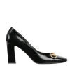Gucci Signora Pumps Block Heel Gold Tone Hardware In Multi