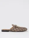 Gucci Embellished Round Toe Mules In Multi