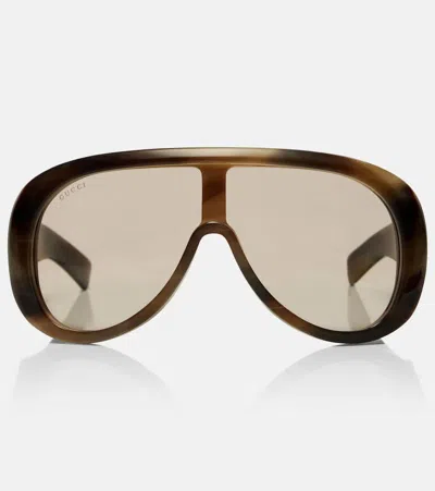 Gucci Flat-top Sunglasses In Multi