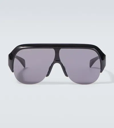 Gucci Flat-top Sunglasses In Black