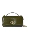 Gucci Gg Milano Series Small Handbag In Green