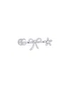 Gucci Flora 18k 0.81 Ct. Tw. Diamond & White Diamond Ring