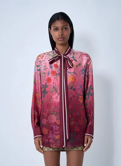 GUCCI FLORA DEGRADE SHIRT