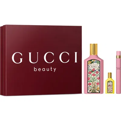 Gucci Flora Gorgeous Gardenia 3-piece Eau De Parfrum Set In No Color