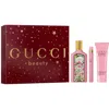Gucci Flora Gorgeous Gardenia 3-piece Gift Set In Pink