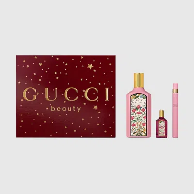 Gucci Flora Gorgeous Gardenia Gift Set In Pink