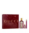 Gucci Flora Gorgeous Gardenia Intense Eau De Parfum Fragrance Gift Set In Burgundy