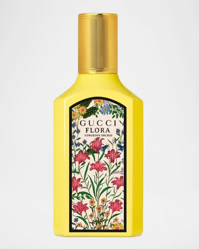 Gucci Flora Gorgeous Orchid Eau De Parfum 1.6 oz / 50 ml Eau De Parfum Spray In White