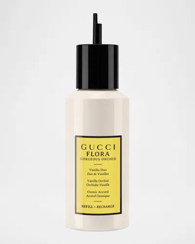 Gucci Flora Gorgeous Orchid Eau De Parfum 5 oz / 150 ml Eau De Parfum Spray In White