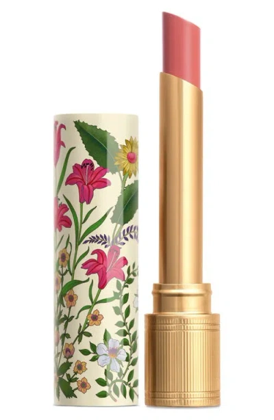 Gucci Flora Intense Rouge De Beauté Brillant Lipstick In Blue