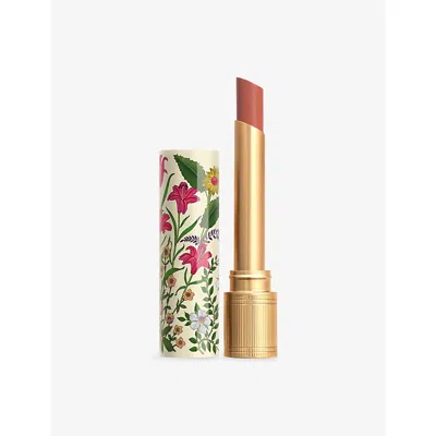 Gucci Flora Rouge De Beauté Brillant Limited Edition Lipstick 1.8 G 130 Elsa Hazel