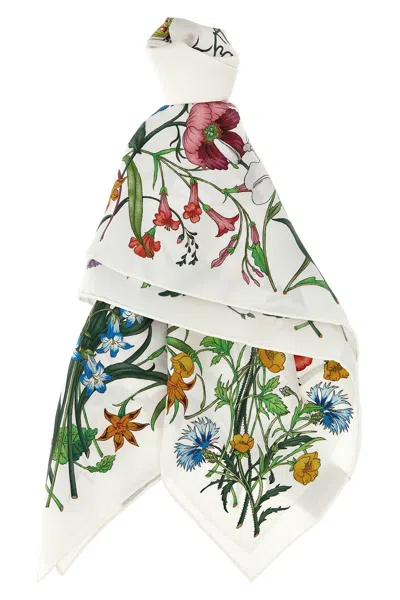 Gucci 'flora' Scarf In Multi