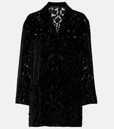 Gucci Lace Jacket In Black