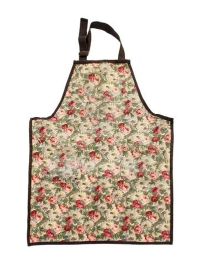 Pre-owned Gucci Floral Garden Apron In Multi