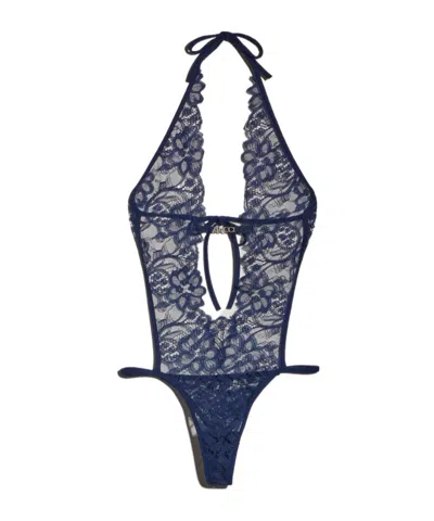 Gucci Floral Lace Bodysuit In Multi
