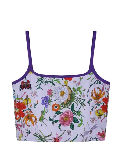 GUCCI FLORAL TOP