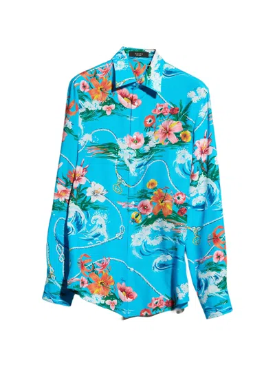 Gucci Floral-print Shirt In Multi