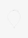 Gucci Flower And Double G Necklace With Diamonds In 9066