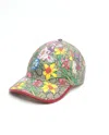 Gucci Flower Baseball Cap In Multi