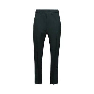Pre-owned Gucci Fluid Drill Pant 'deep Bottle Green' | Men's Size 54