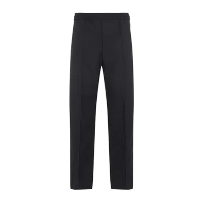 Gucci Jacquard Motif Trousers In Black