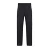 Gucci Mens Dark Grey Mix Monogram-pattern Straight-leg Mid-rise Woven Trousers In Blue