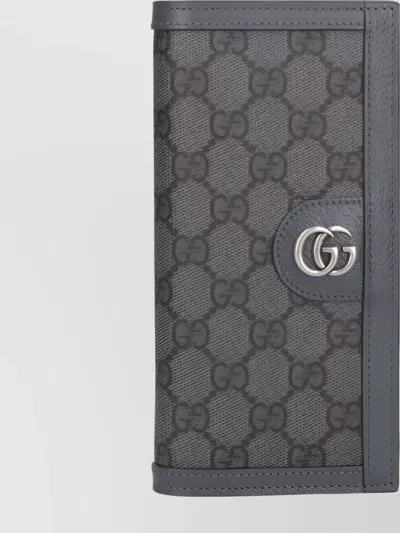 Gucci Foldable Monogram Pattern Wallets