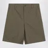 Gucci Forest Green Bermuda Shorts In Gg Fabric Men In Green