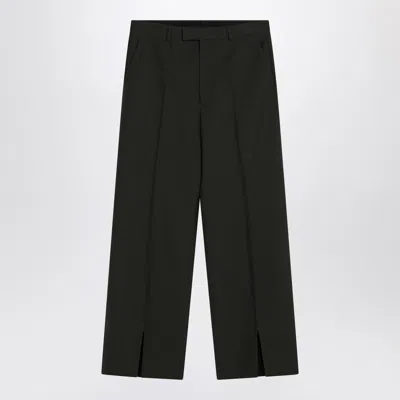 Gucci Forest Green Wool Pants Men