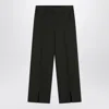 Gucci Forest Green Wool Pants Men In Green