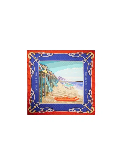 Gucci Forte Dei Marmi Printed Carré In Multi