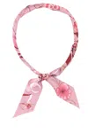 Gucci Foulard In Seta Stampata  Donna