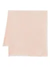 Gucci Frayed-edge Scarf In Neutral