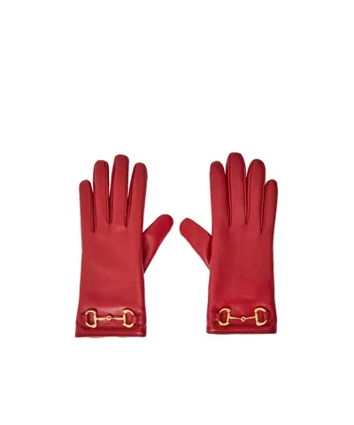 Gucci Fresh And Bright Gloves In Red