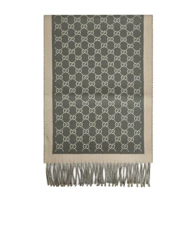 GUCCI FRINGED SCARF