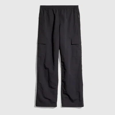 Gucci Froissé Nylon Faille Cargo Pants In Black