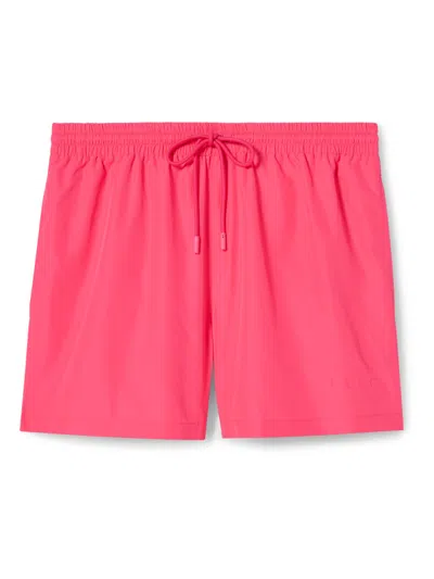 Gucci Fuchsia Waterproof Nylon Swim Shorts