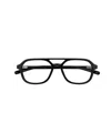 Gucci Geometrically Framed Flat Mirror In Black