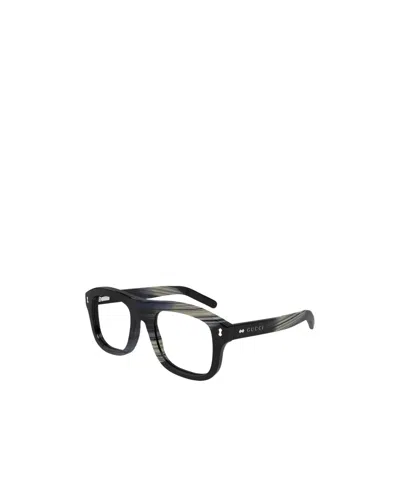 GUCCI GUCCI EYEWEAR SQUARE FRAME GLASSES