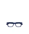 Gucci Rectangle-frame Glasses In Blue