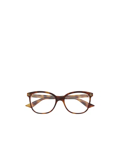 Gucci Full-frame Flat Mirror In Brown