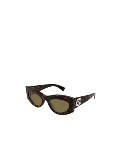 Gucci Full Frame Sunglasses In Black