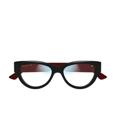 Gucci Full Frame Sunglasses In Black