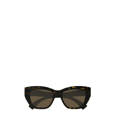 Gucci Full Frame Sunglasses In Black