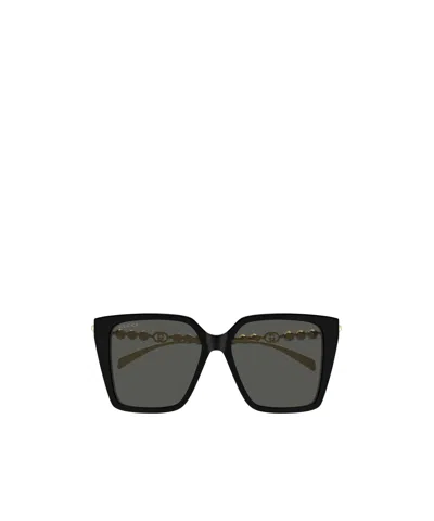 Gucci Full Frame Sunglasses In Black