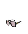 Gucci Eyewear Square Frame Sunglasses In Black