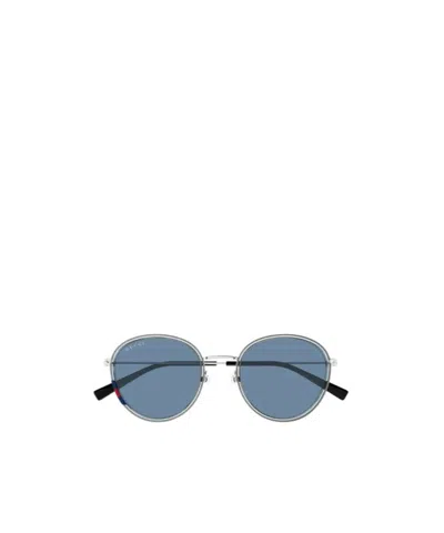 Gucci Round-frame Sunglasses In Grey